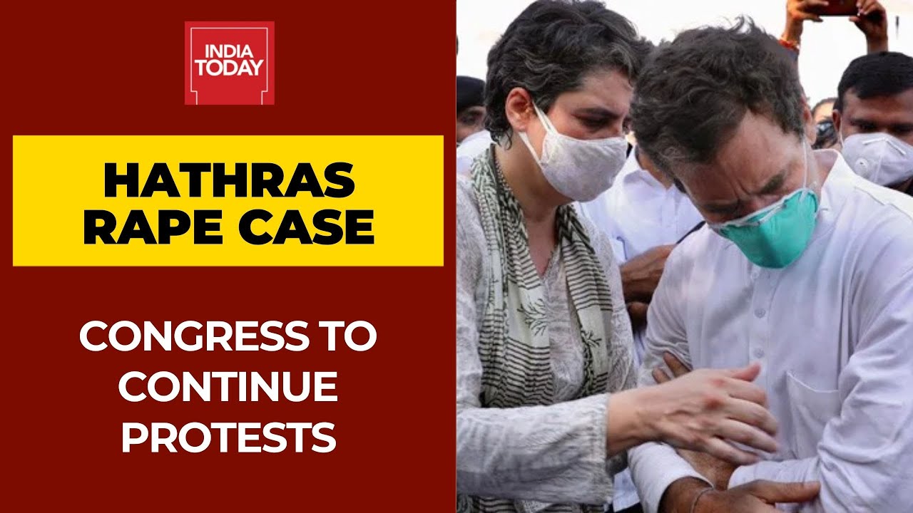 Congress To Continue Protest Over Hathras Rape Case; Priyanka Gandhi To Join Protest In Delhi