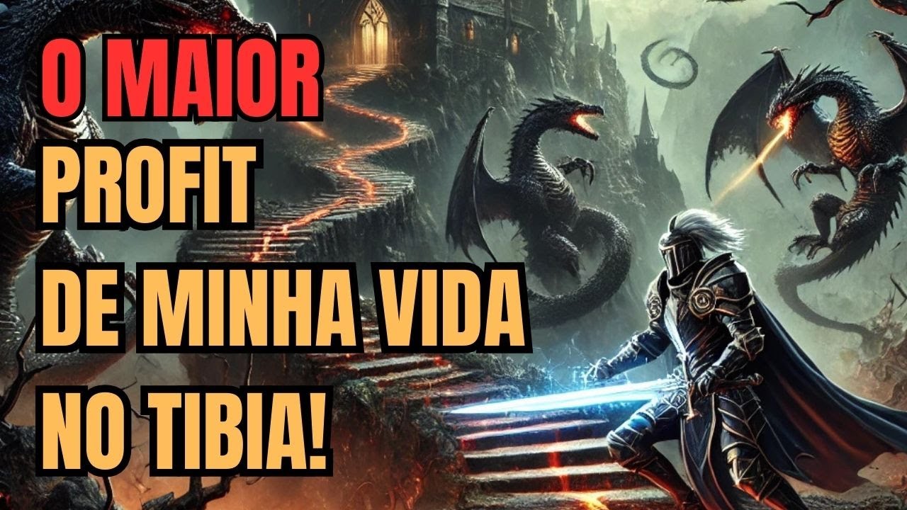 Tibia - O MAIOR profit solo que já fiz no tibia em Rapid Respawn
