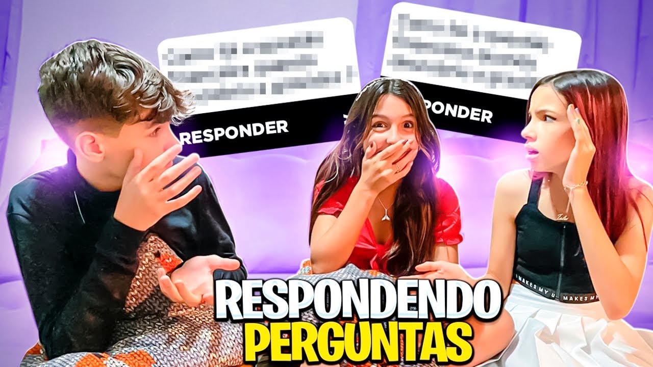 RESPONDENDO PERGUNTAS POLÊMICAS! Qual das duas é a Crush dele?