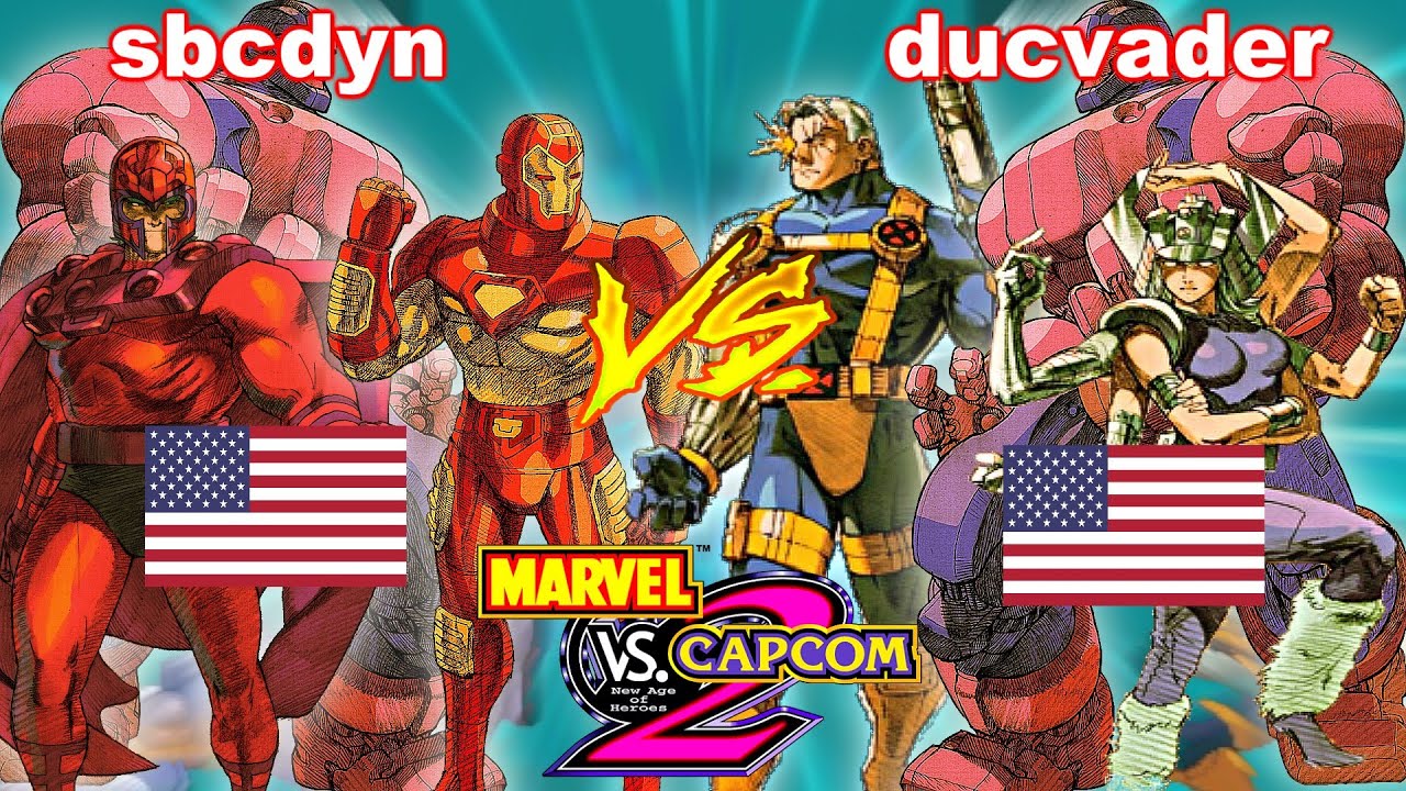 Marvel vs Capcom 2: New Age of Heroes - sbcdyn vs ducvader
