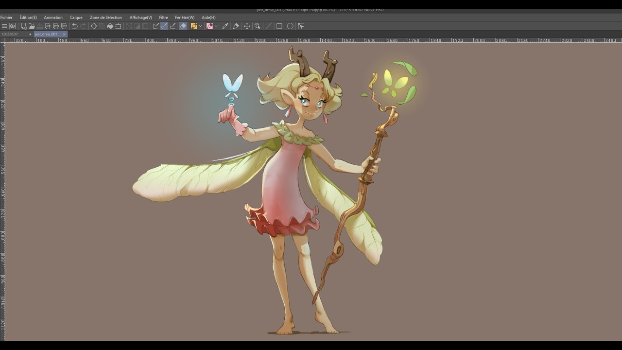 Just Draw #005 Fairy Character Design