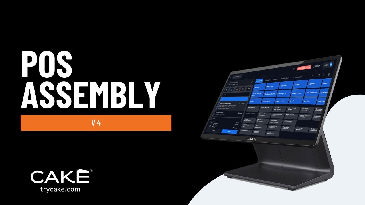 Cake POS Assembly Setup + Onboarding (Full Video)