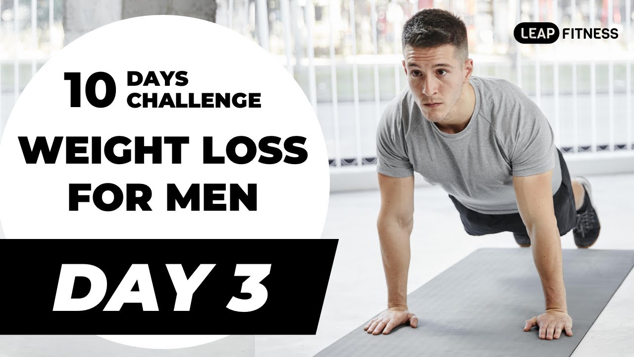10 Day Weight Loss Challenge for Men | DAY 3 Lose Upper Body Fat