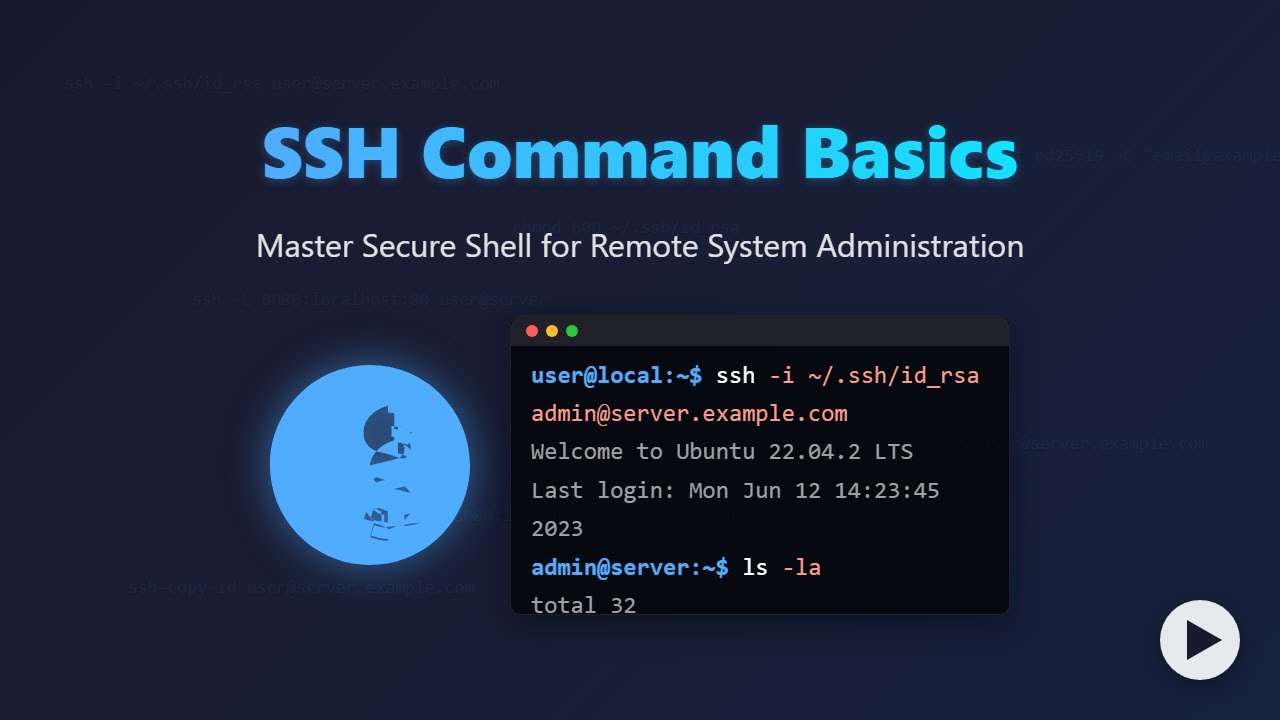 SSH Command Basics for Beginners: Secure Shell Tutorial