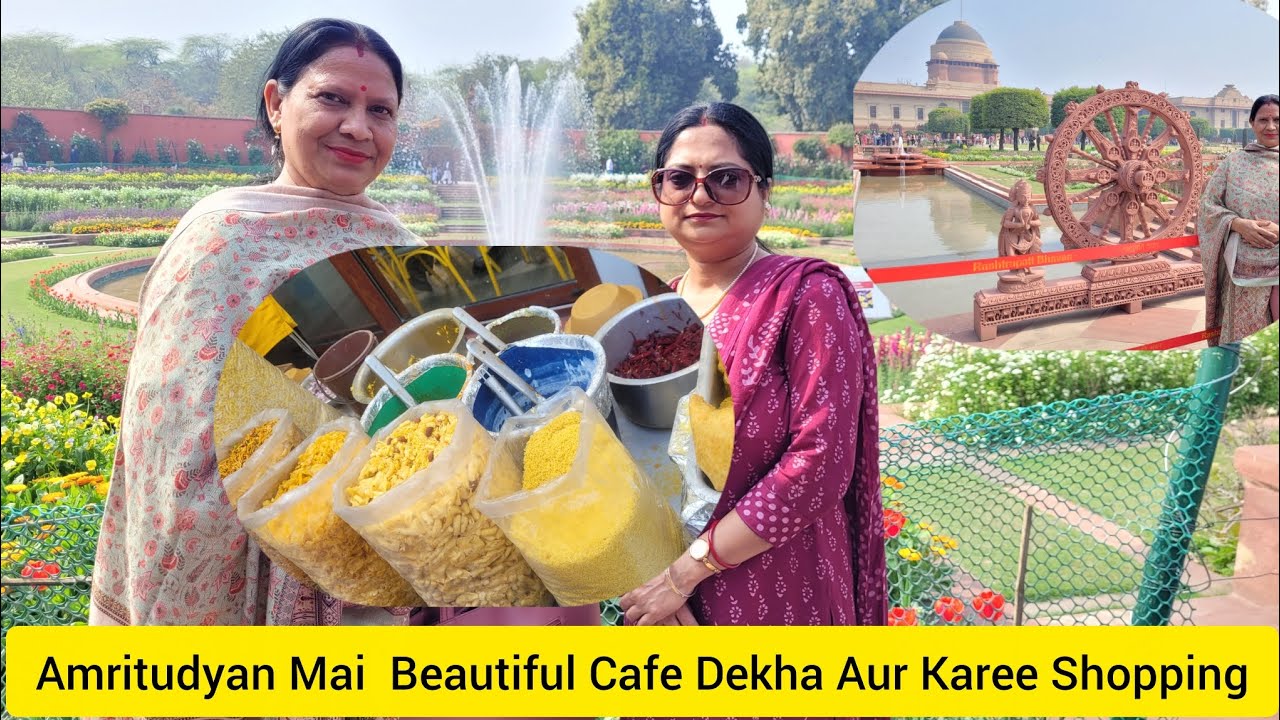 Amritudyan Mai Beautiful Cafe Dekha Aur Karee Shopping | Vlog 268 |We Rawat Family