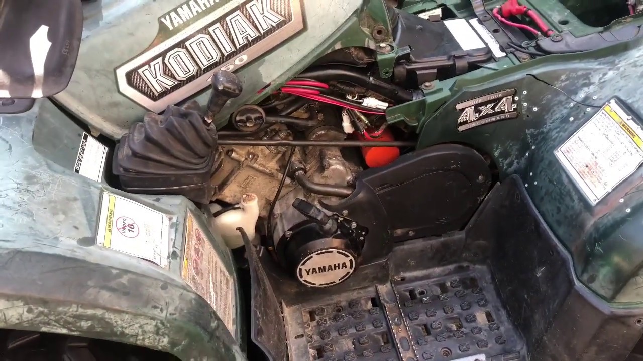 Диагностика и ремонт квадроцикла Yamaha 450 Grizzly, не заводящегося.