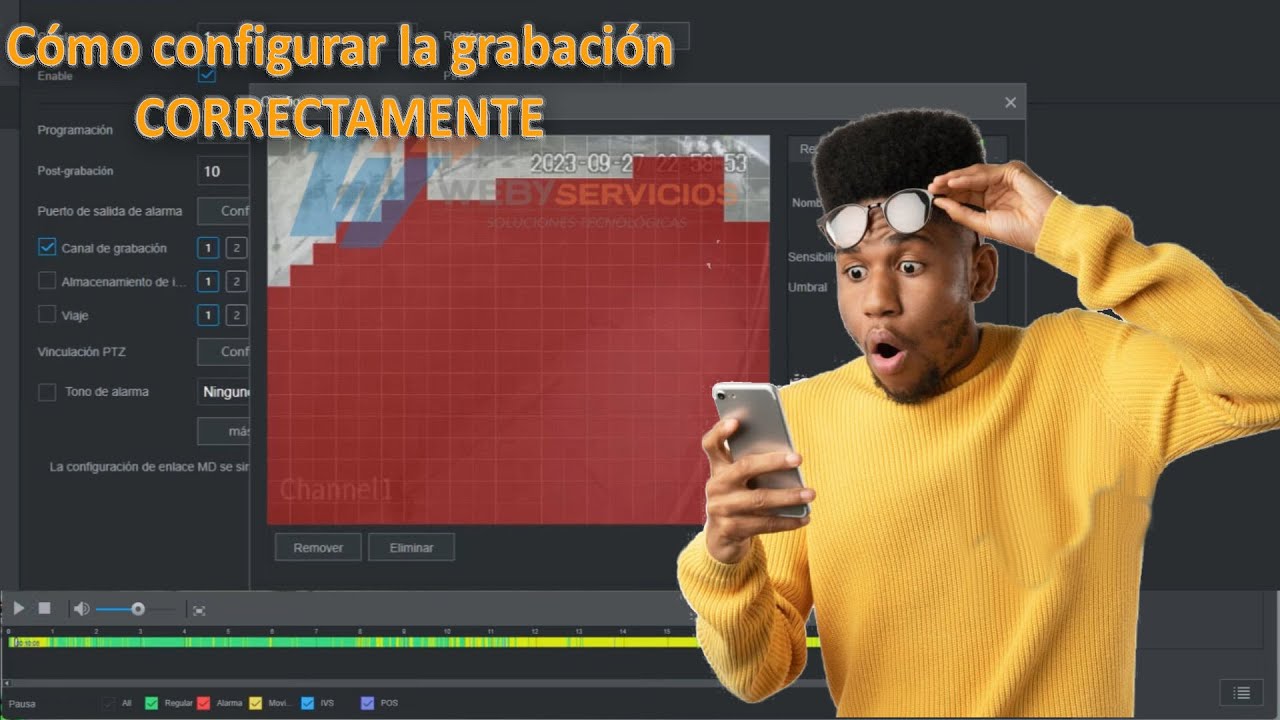 Configurar correctamente la Detección de movimiendo en tus cámaras