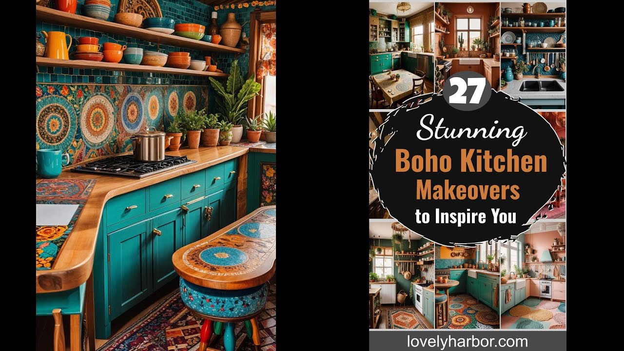 27 Stunning Boho Kitchen Designs That Will Inspire You