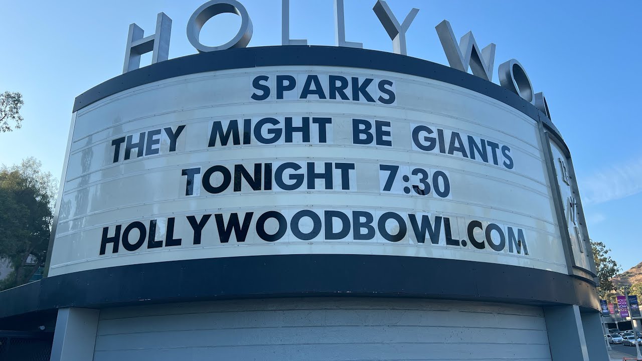 “Sparks” Encore:  “My Baby's Taking Me Home” and “All That”. Hollywood Bowl Los Angeles 7/16/23
