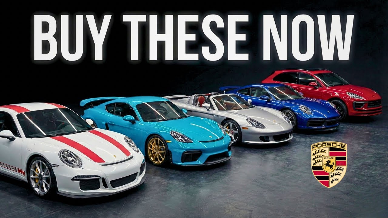 Топ-5 моделей Porsche, которые станут будущими классиками.