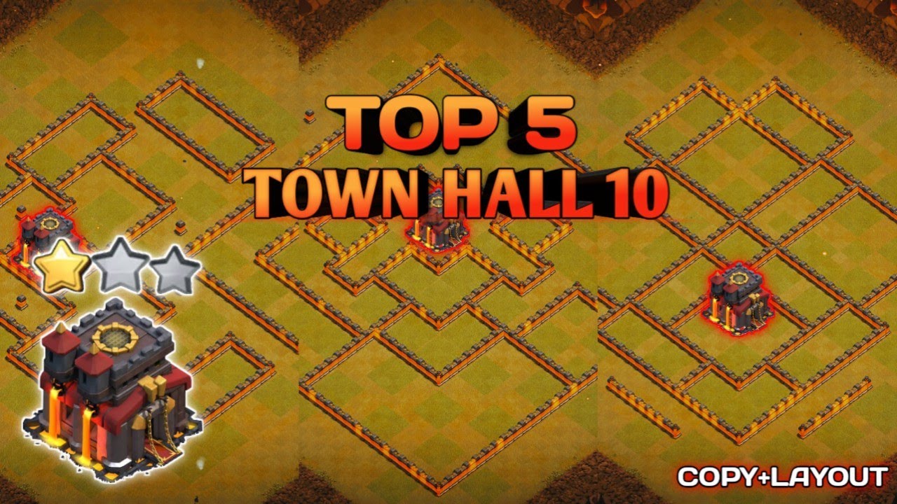 NEW INSANE TOP 5 BASES TH10 BASES [DEFENCE] BASE 2026