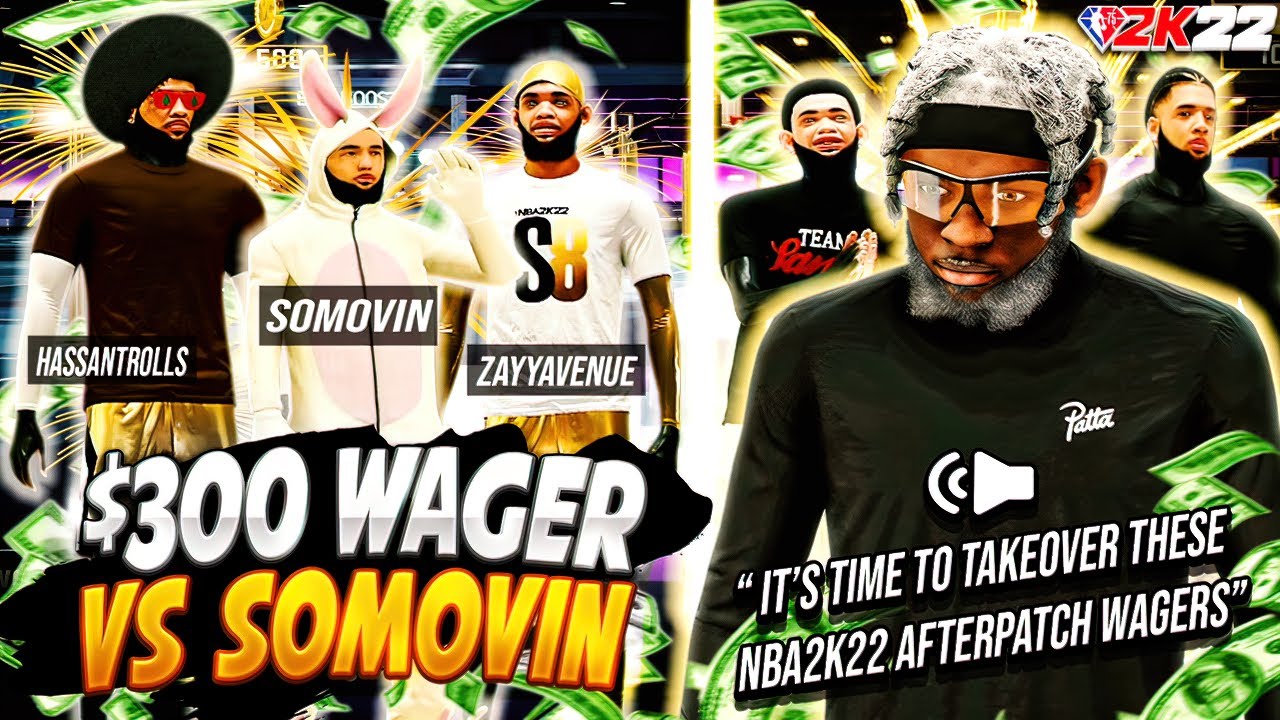 SoMovin Called Me Out To A $300 Wager On NBA 2K22 And You Won't BELIEVE What Happened...😱