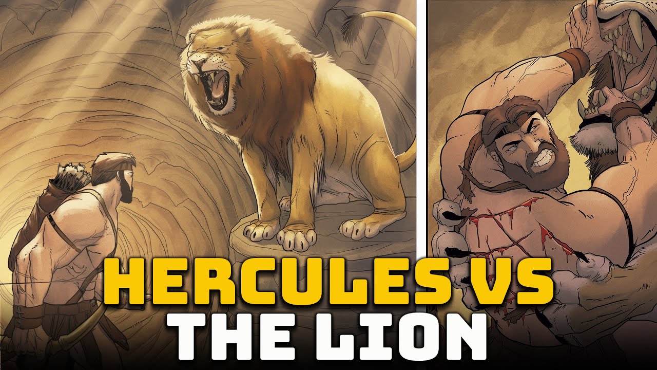 Hercules Faces the Mighty Nemean Lion - The 12 Labors of Hercules - #3 - See U in History