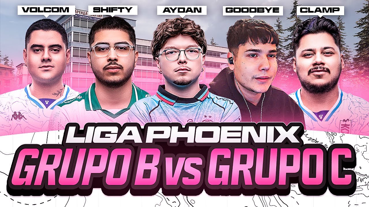 🔴 LIGA PHOENIX ARENA - GRUPO B VS GRUPO C
