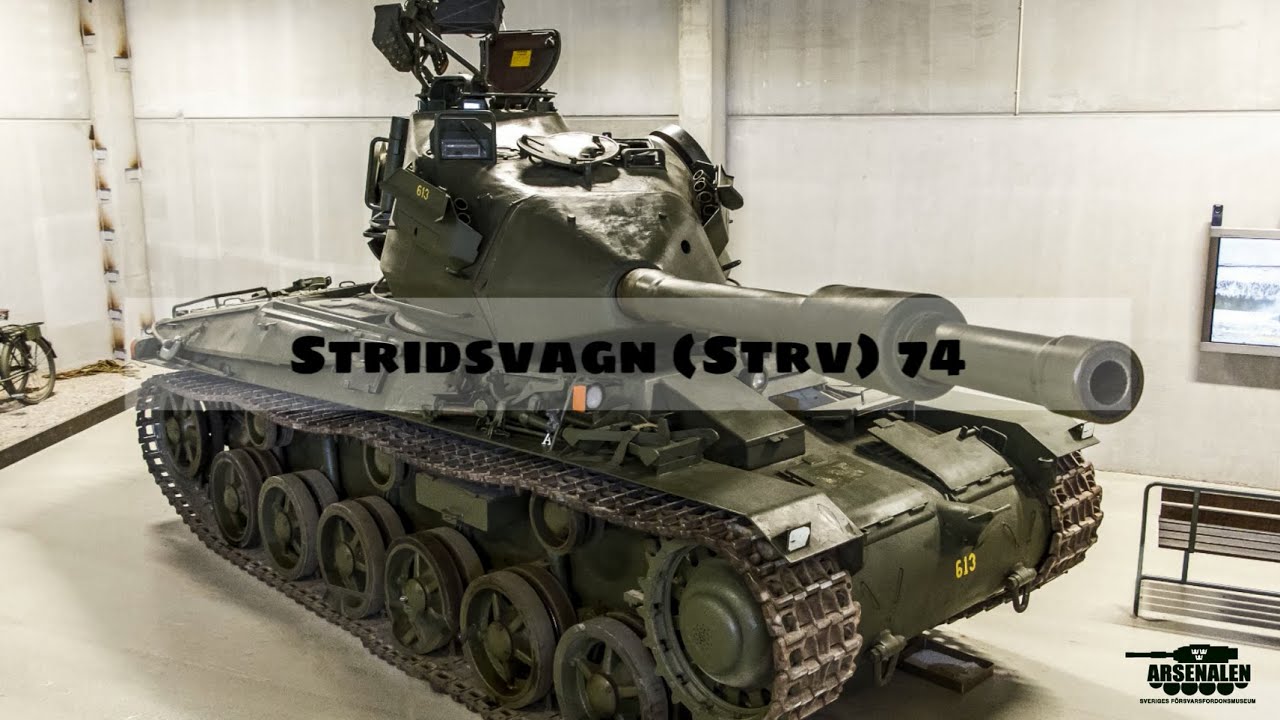 Strv 74 | Walk around | Arsenalen, Swedish Tankmuseum