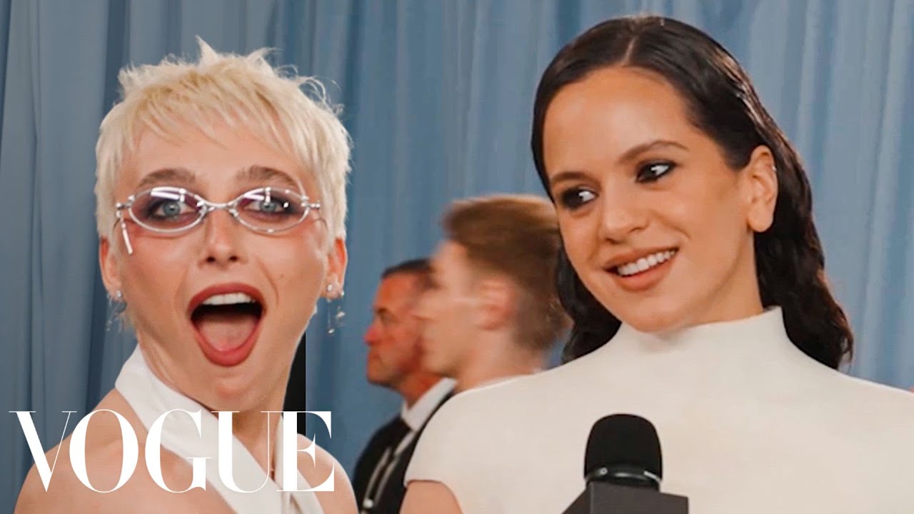 Rosalía Has a Confession for Designer Olivier Rousteing | Met Gala 2025 With Emma Chamberlain