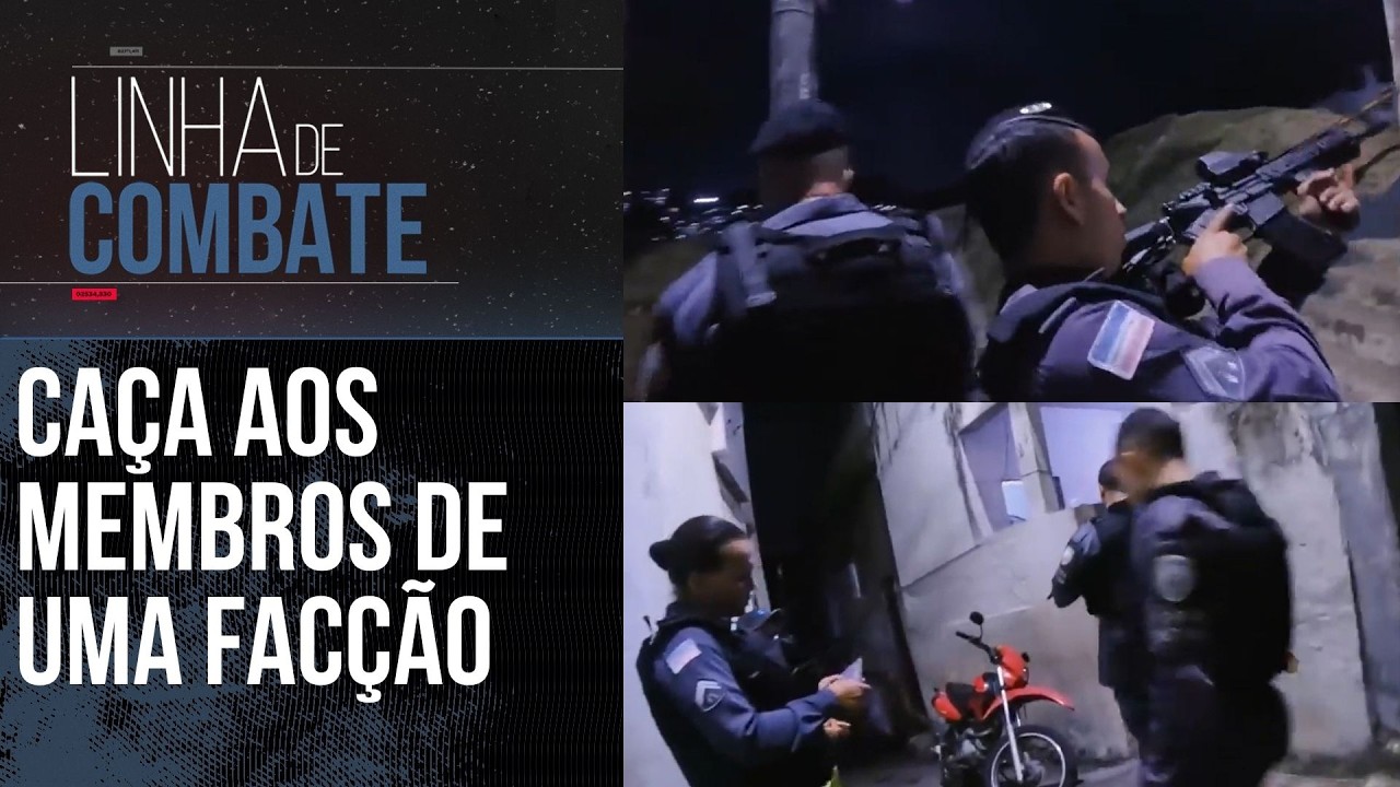 FORÇA TÁTICA CAÇA MEMBROS DE FACÇÃO EM COMUNIDADE PERIGOSA | LINHA DE COMBATE