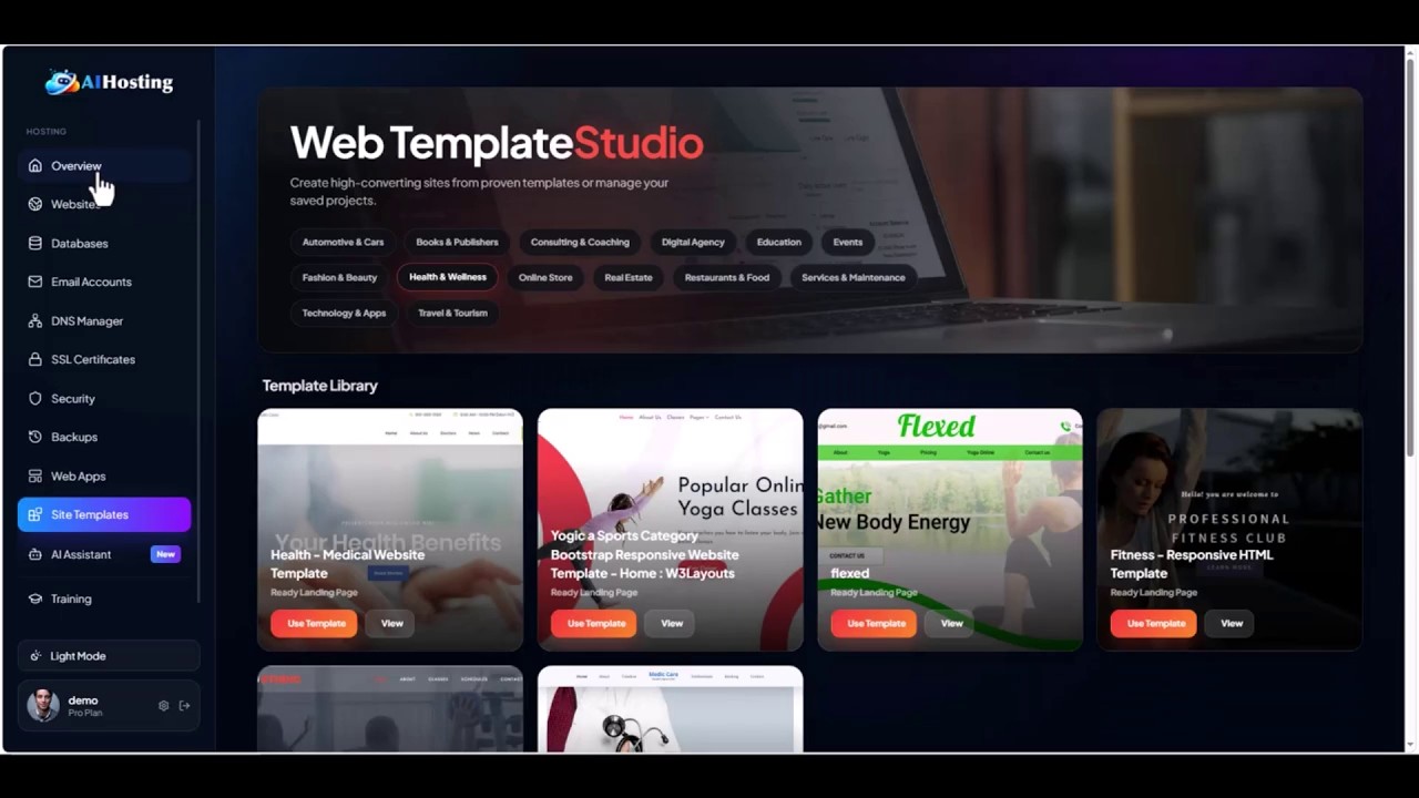 AI Hosting Review & OTO Links &ndash; AI Hosting Platform Hosts Unlimited Websites & Unlimited Domains