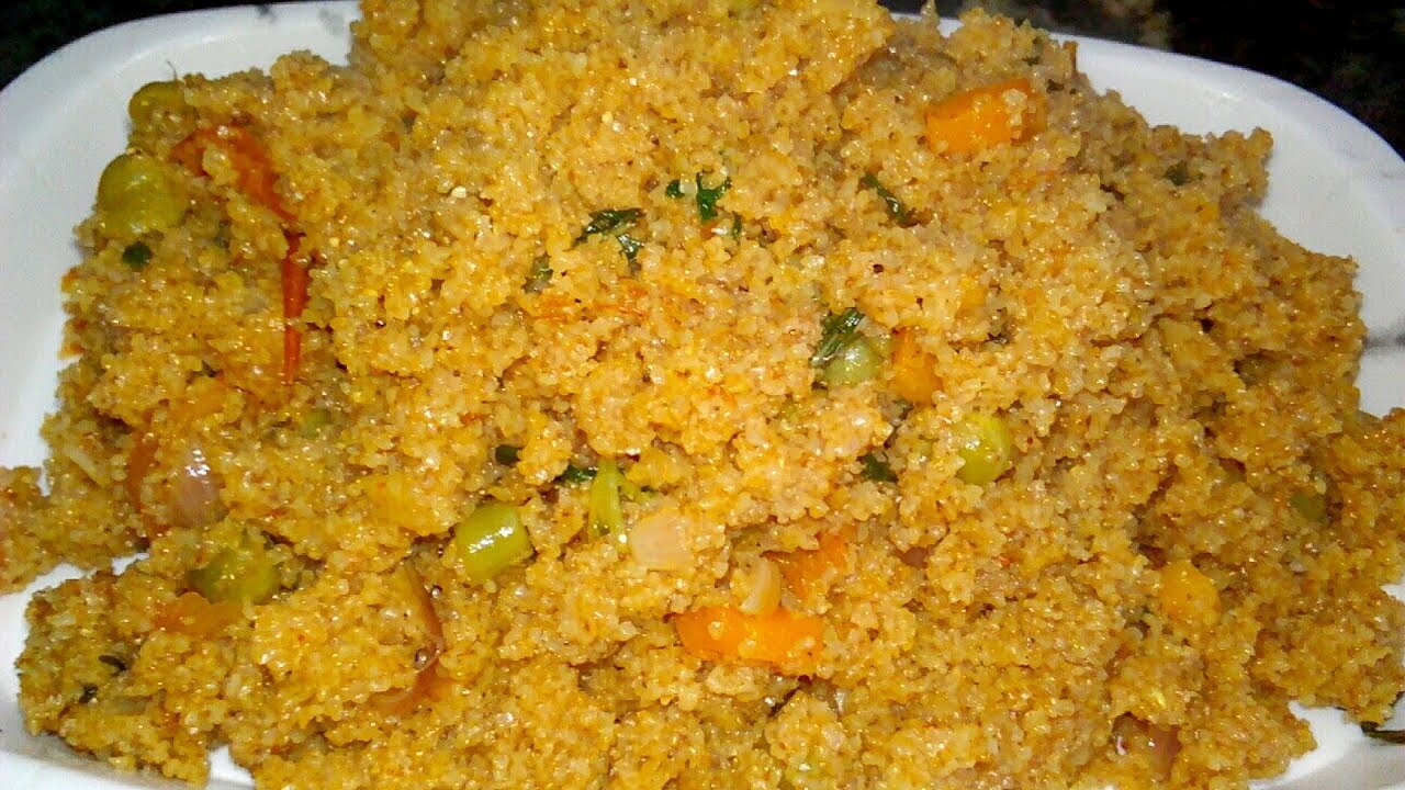 கோதுமை ரவை பிரியாணி/How To Make Wheat Rava Biriyani/Wheat Rava Kichadi/South Indian Recipes