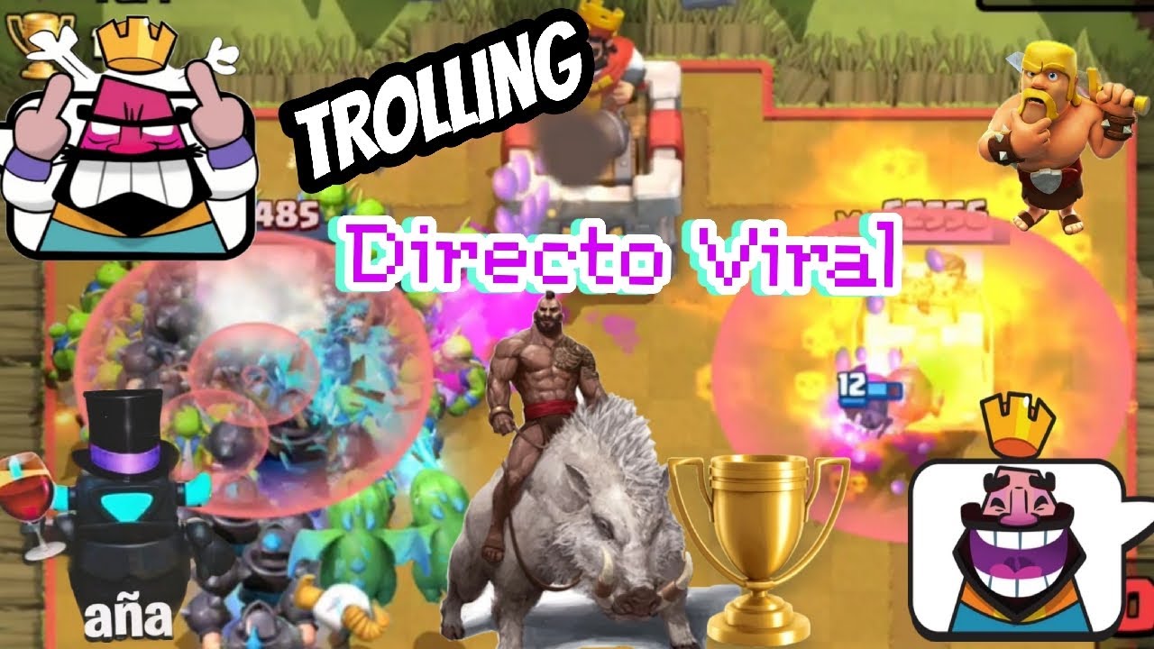 Live | 🔴 Trolling in Clash 🏆