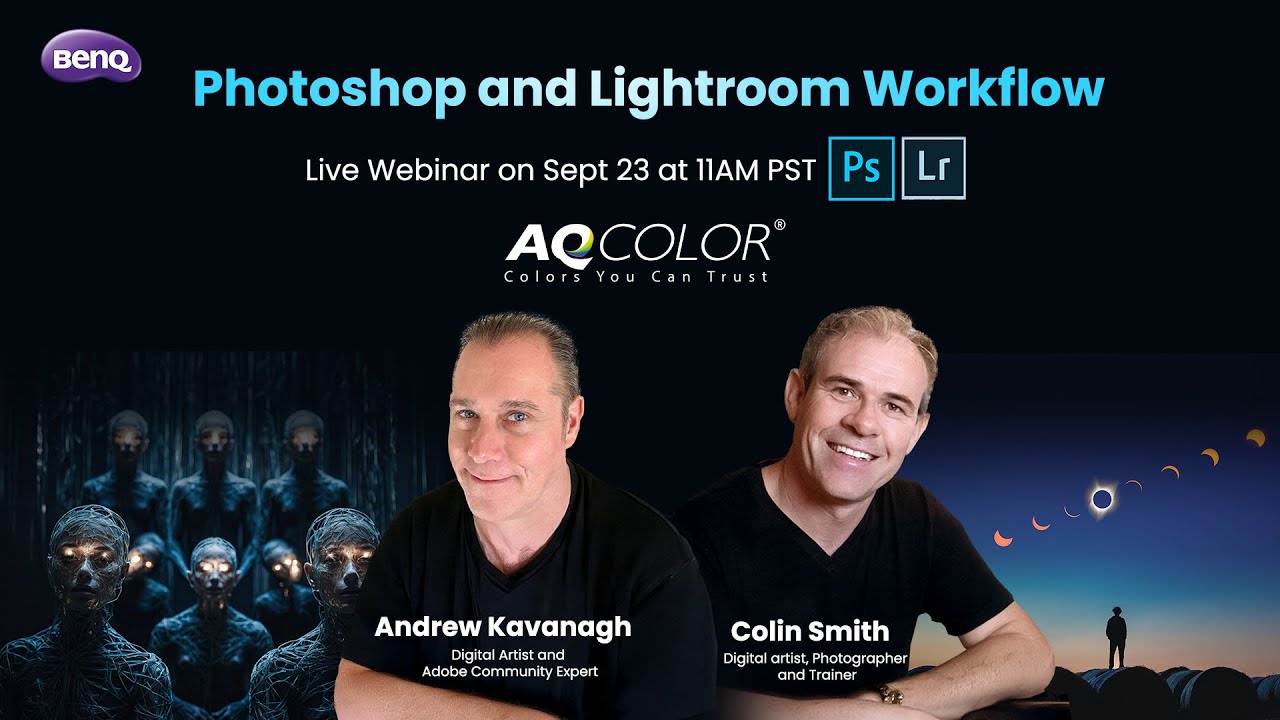 Photoshop & Lightroom Workflow with Colin Smith and Andrew Kavanagh