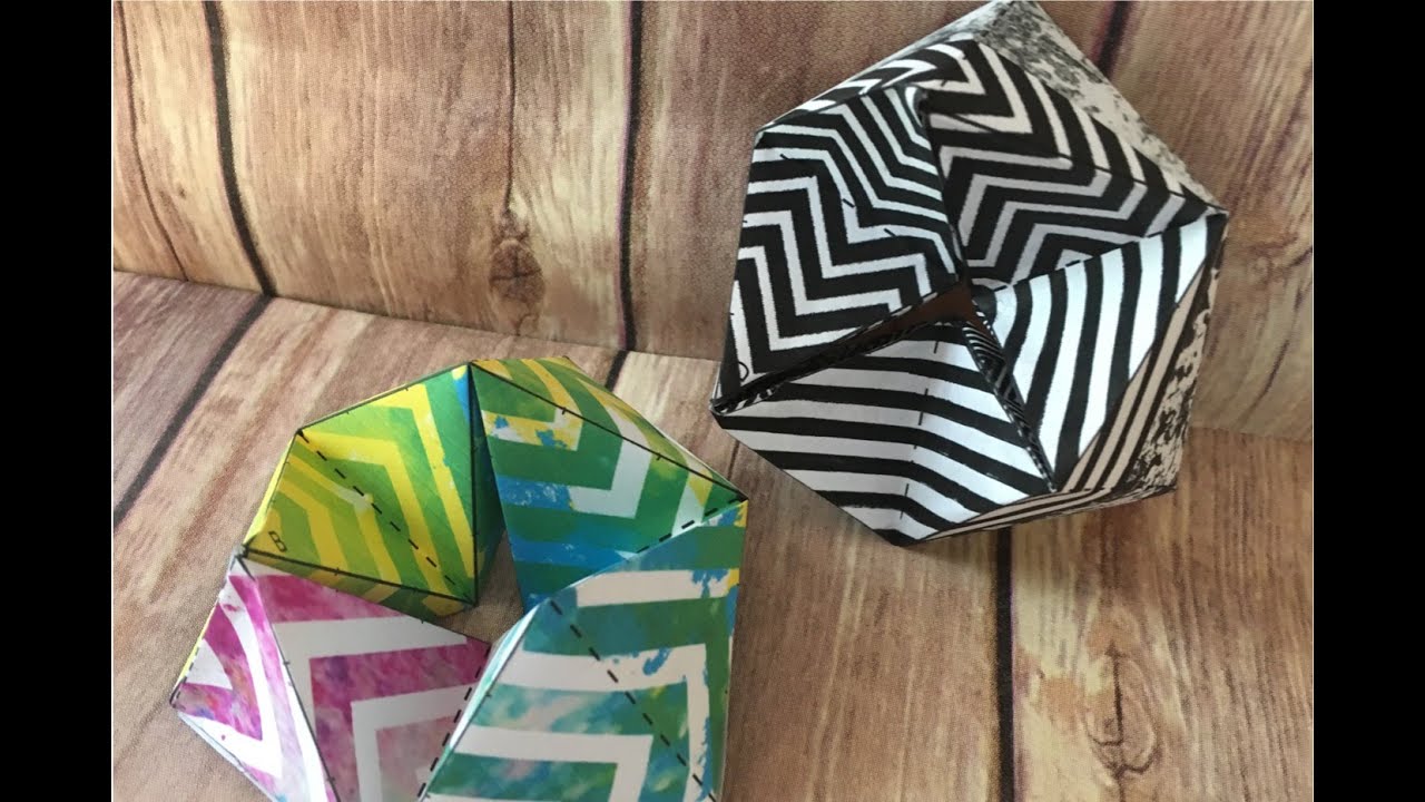Flextangle with Digital Paper by Melody Lane