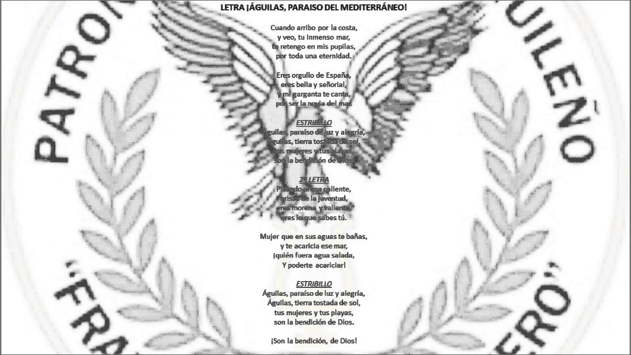 ¡Águilas, paraíso del Mediterráneo! Con Letra