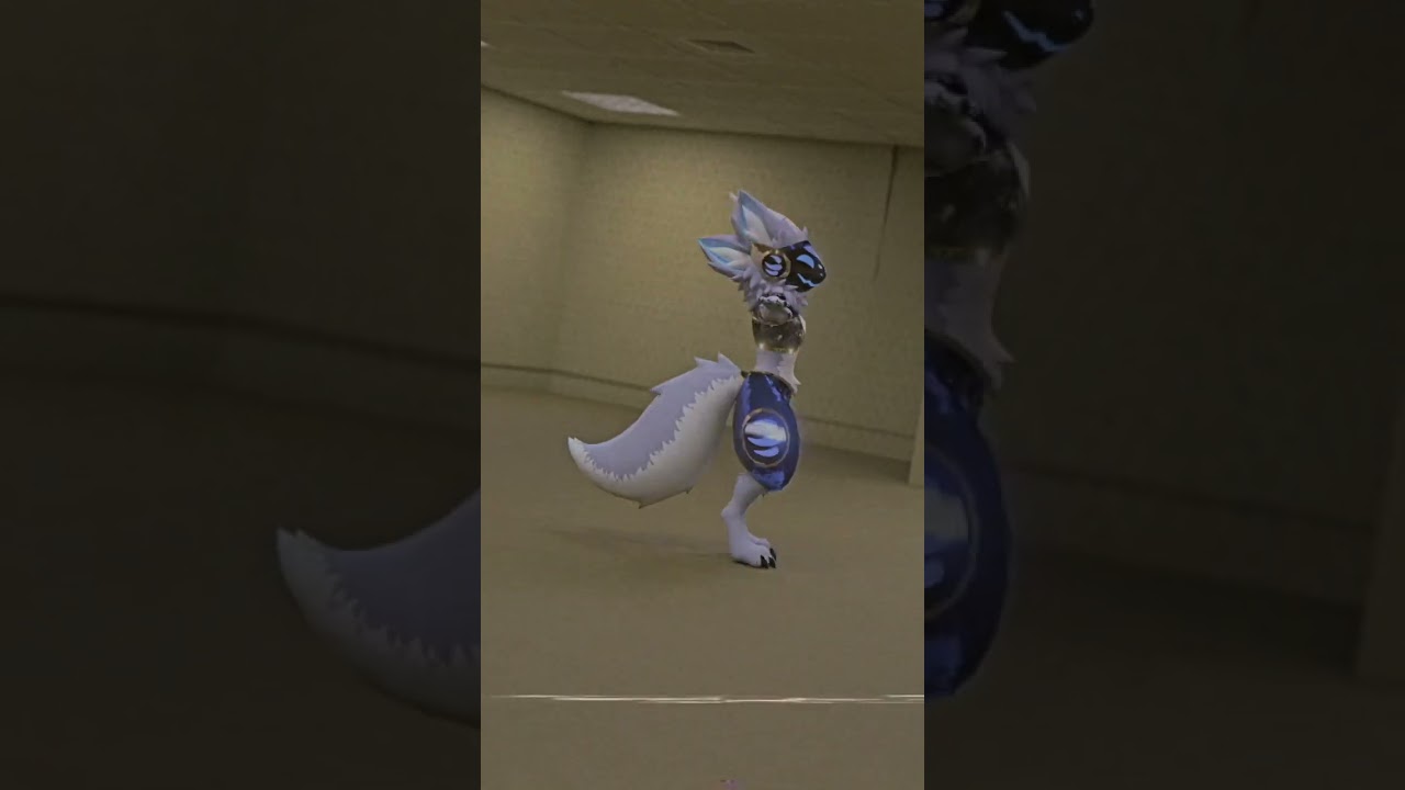 Backrooms Protogen Dance