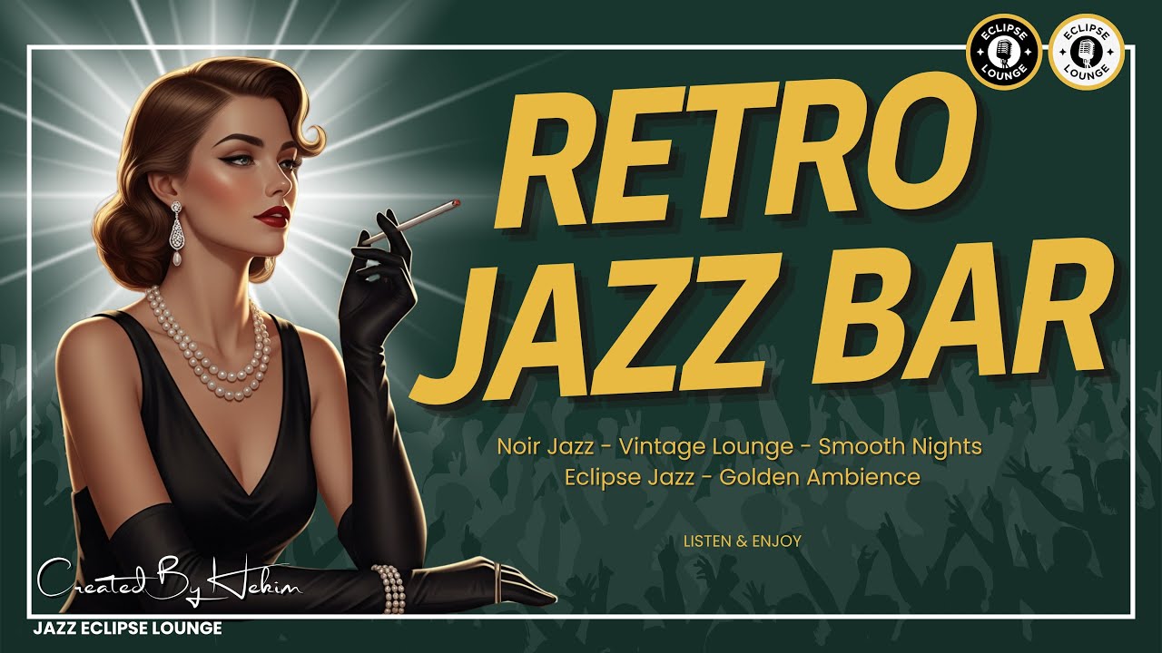 Crimson Lights – Relaxing Jazz Bar Ambience for Work & Study