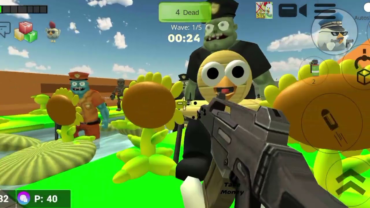 TRYING MODERN GUN 1.5.9!! BY KUTKAT/B-200 ( chicken gun fangame ) PART 2 LINK IN COMMMENTS 🔗👈🏻