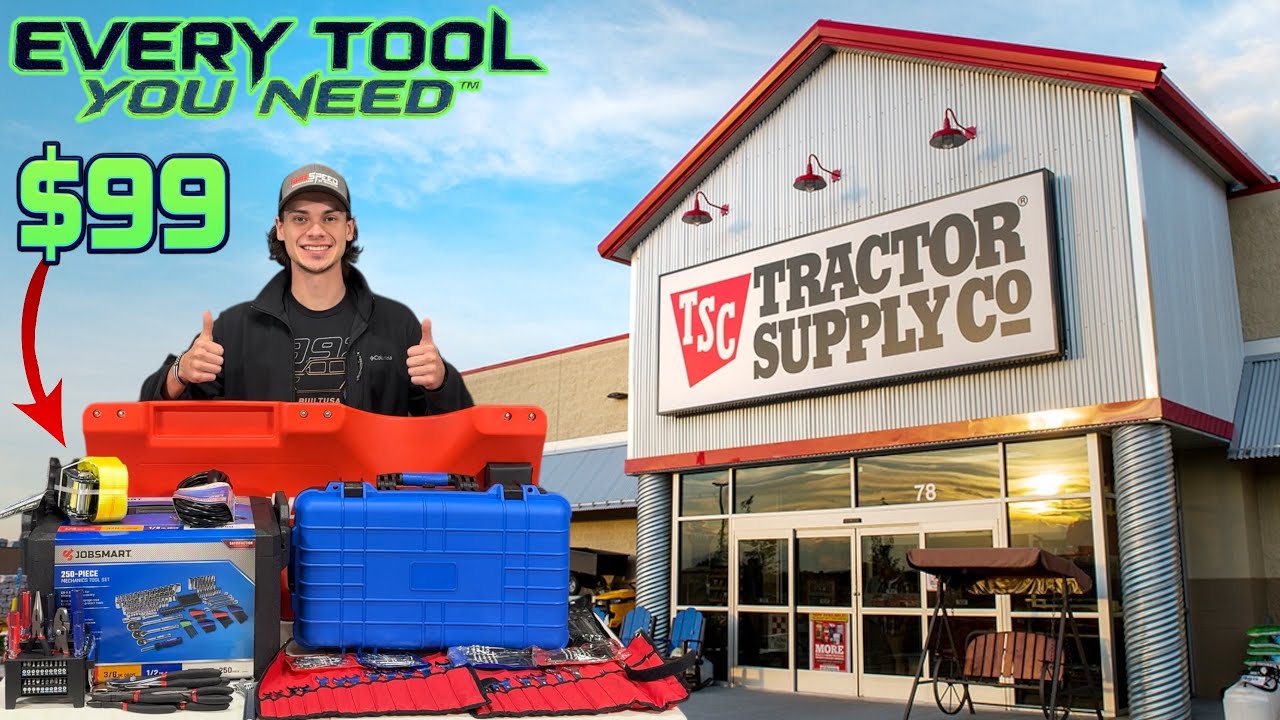 Секретные предложения по инструментам от Tractor Supply