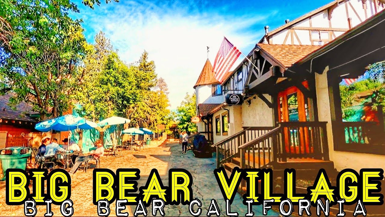 [4K] BIG BEAR VILLAGE BIG BEAR LAKE CALIFORNIA | WALKING TOUR GoPro Hero 9