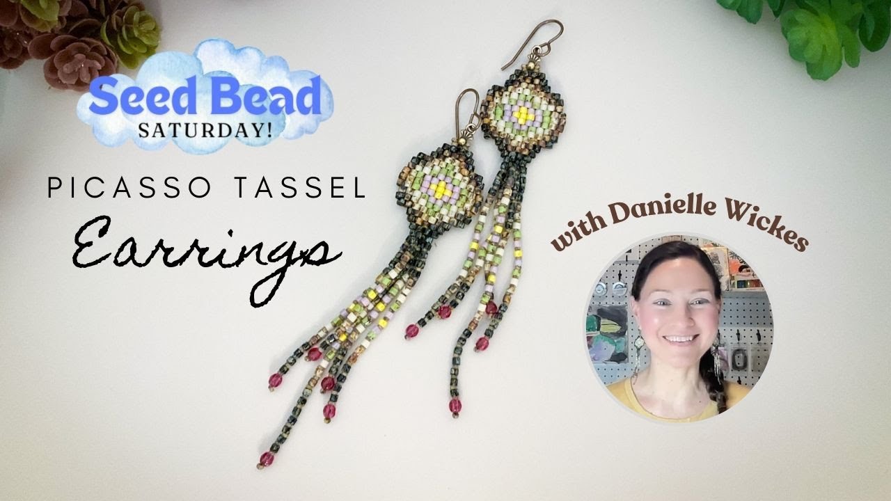 Create the Picasso Tassel Earrings with Danielle Wickes!