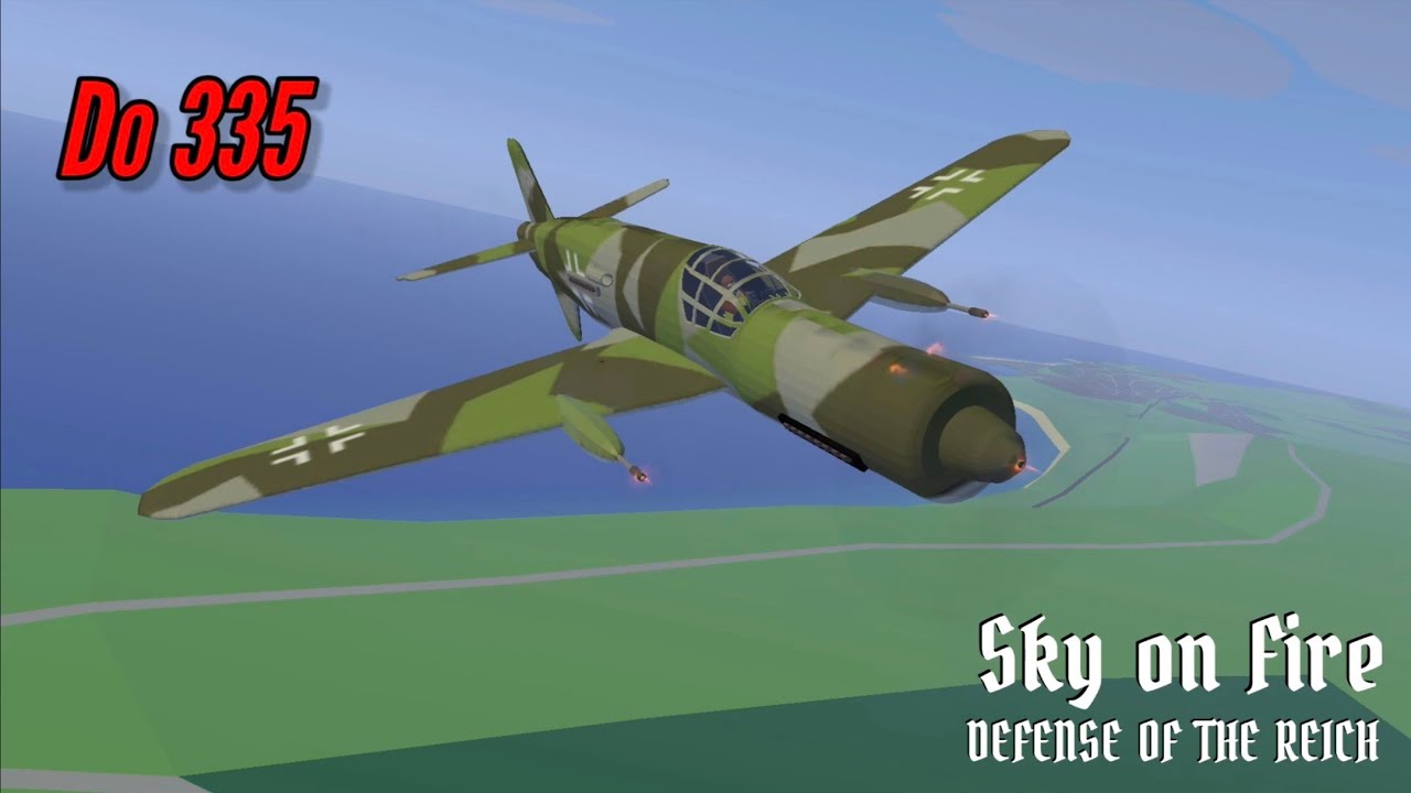 Do 335: This is so well made, I almost thought it's the main game - SoF: Defense of the Reich mod