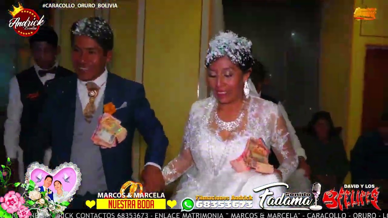 AGRUPACION DAVID Y LOS FELIPES EN LA BODA DE MARCOS Y ROSELY