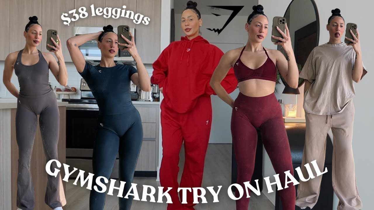 Примерка спортивной одежды Gymshark в феврале 2026 года.