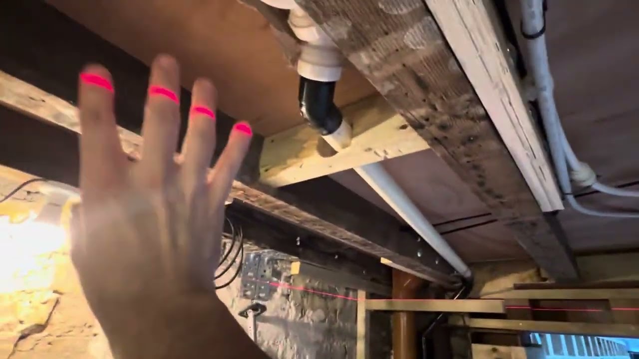 MQTT flood prevention system: installing water sensor into ceiling joist space