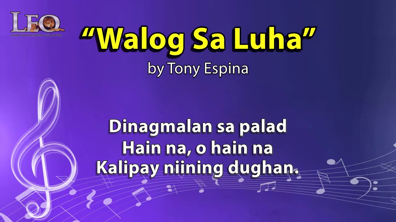 Walog Sa Luha  -  Visayan old love song with lyrics
