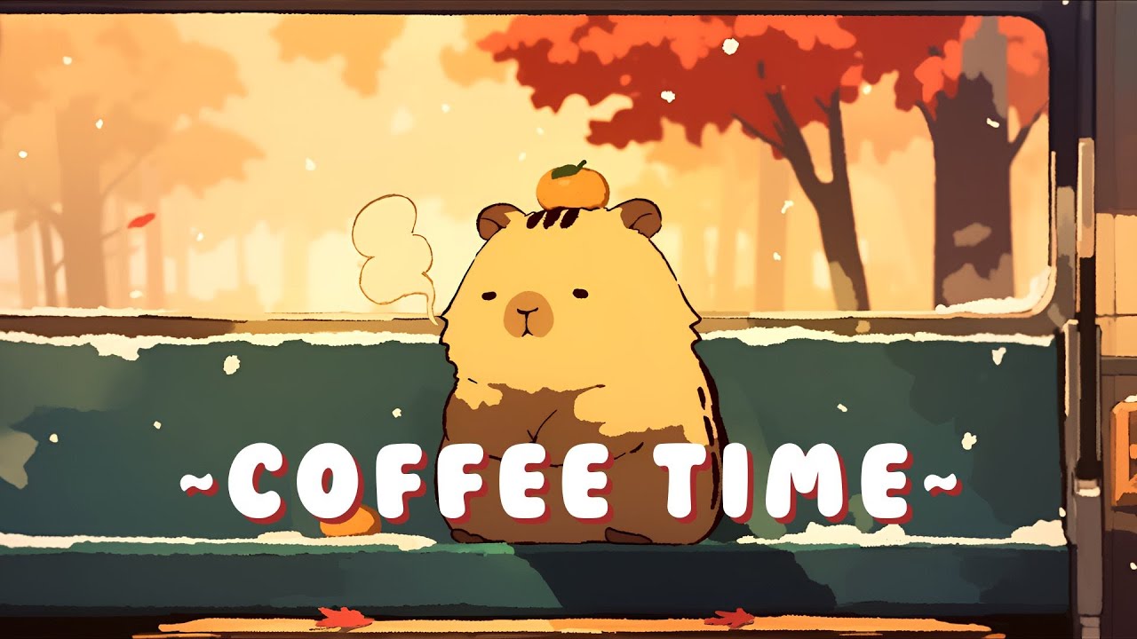 Capybara Study Beats - Calming Beats & Melodies ~ Relaxing Vibes ~ 🦫 🎮 ☕