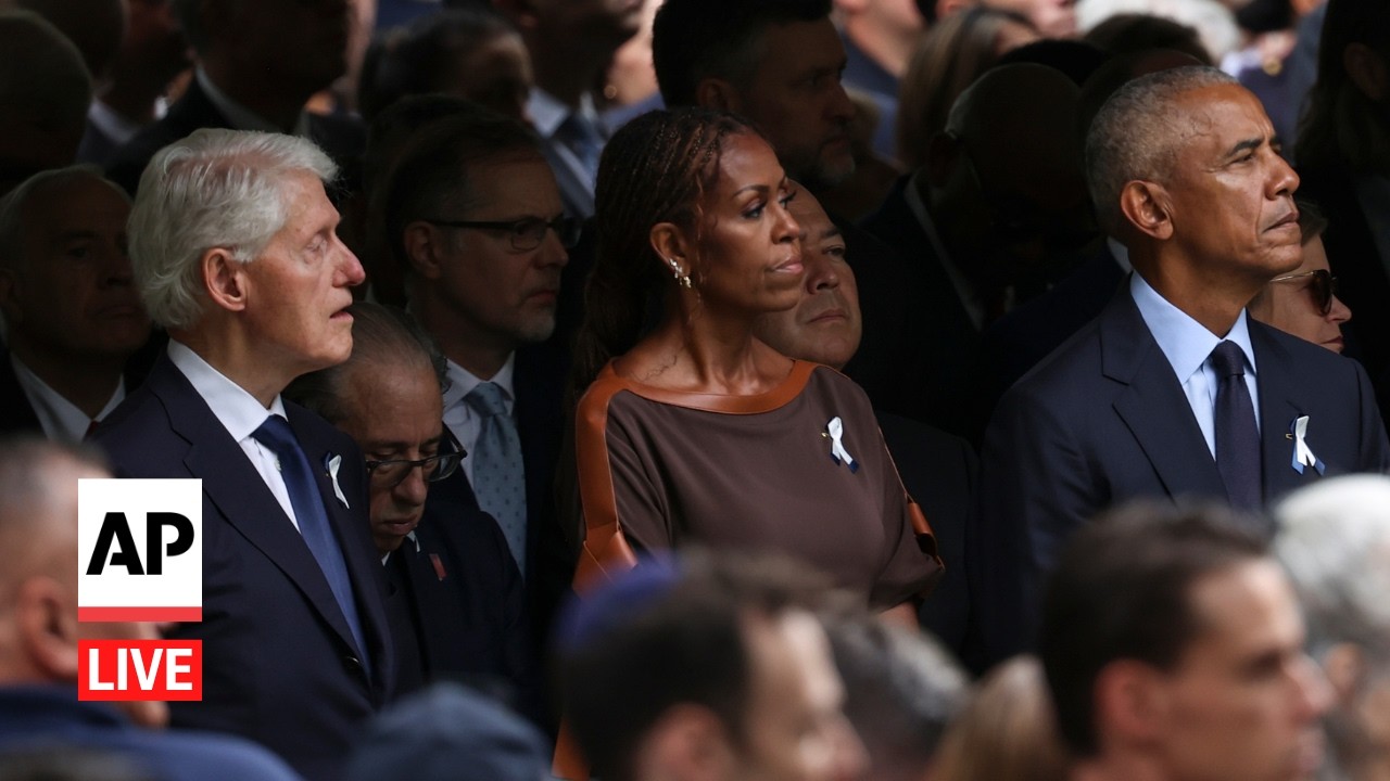 LIVE: 9/11 memorial ceremony in New York (full)