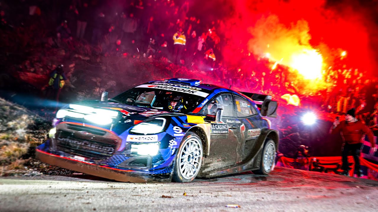 Best of WRC Rally Monte Carlo 2025 | Crashes, Action and Raw Sounds