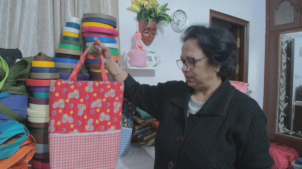 नए स्टाइल के गिफ्ट बैग / MAKE NEW STYLE  GIFT BAG ,  SELL THEM AND GROW YOUR BUSINESS- TUTORIAL