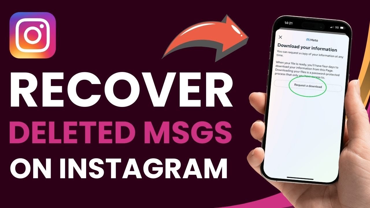How to Recover Deleted Instagram Messages! [DMs Conversations]