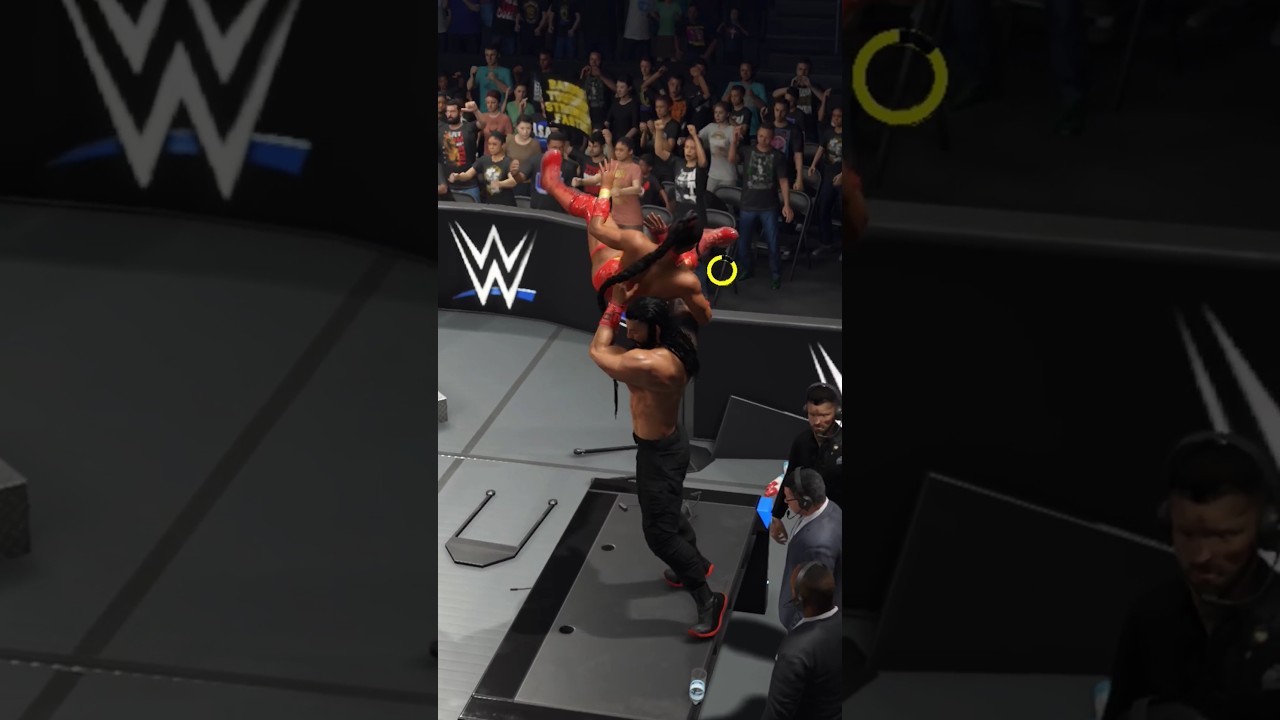 WWE 2K25 Roman Reigns vs Bianca Belair 7 #shorts