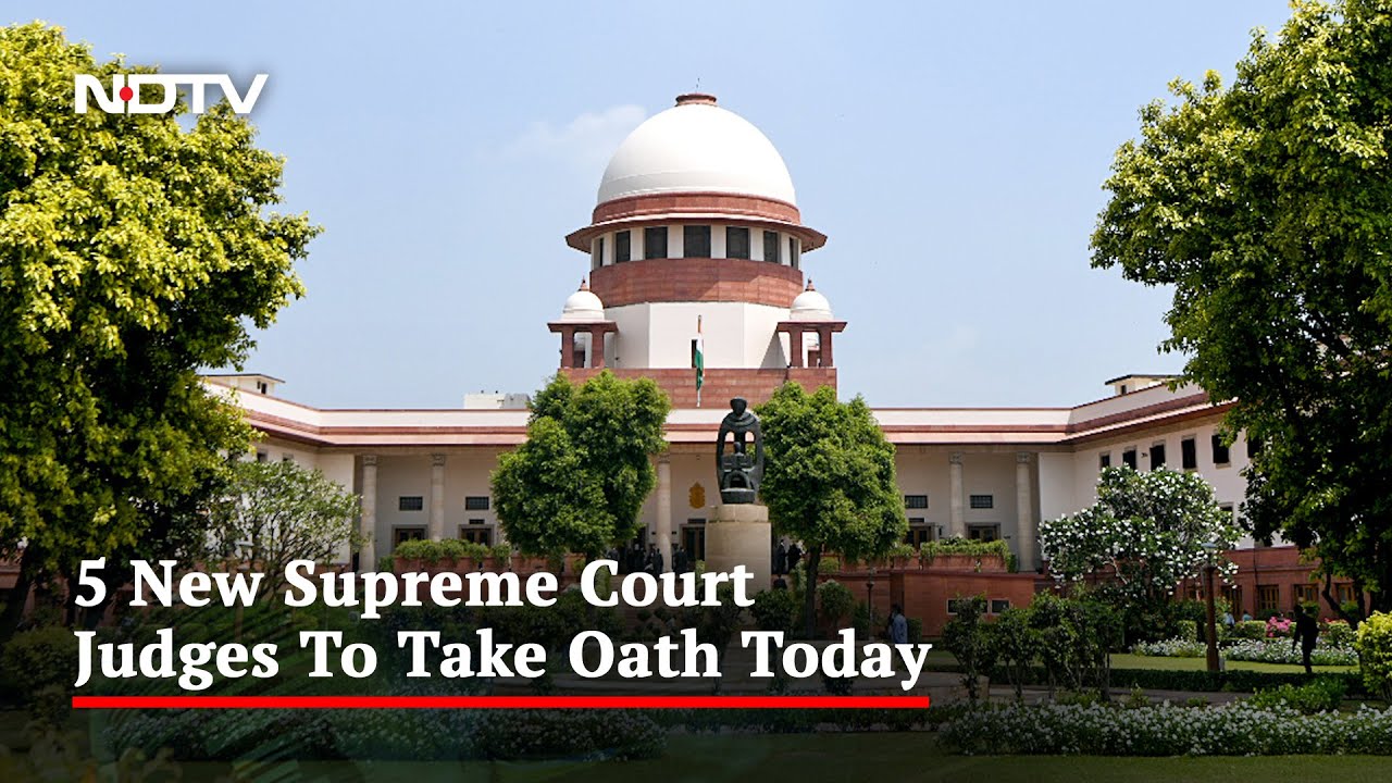 Supreme Court To Get 5 New Judges Today