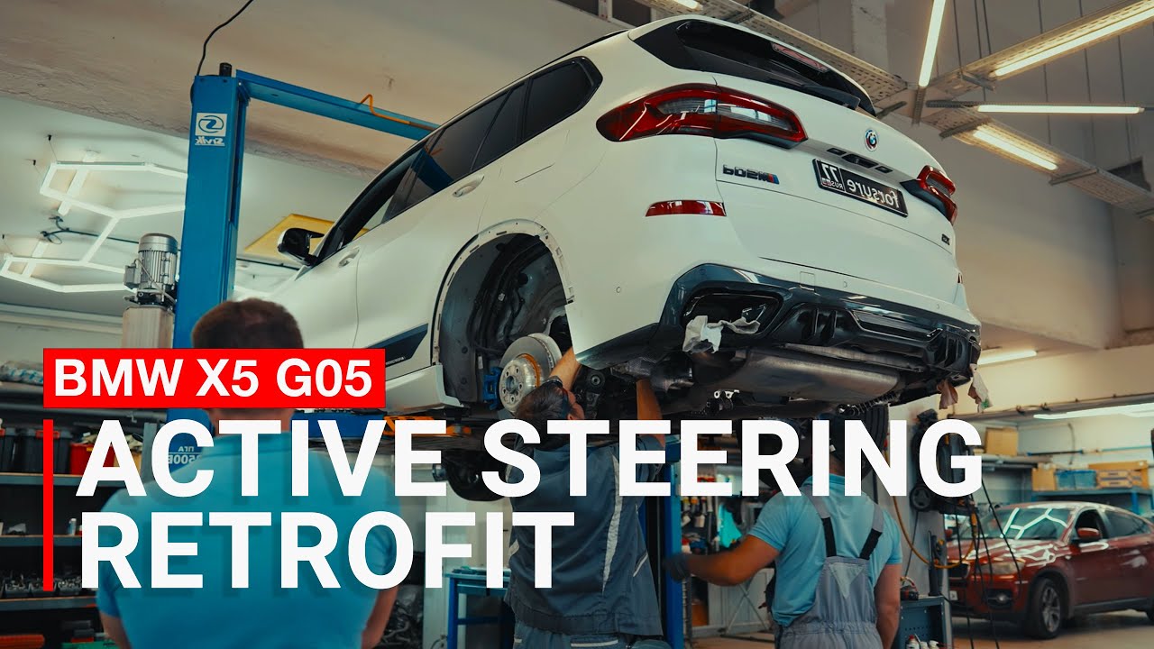 Retrofit rear integral active steering BMW X5 G05