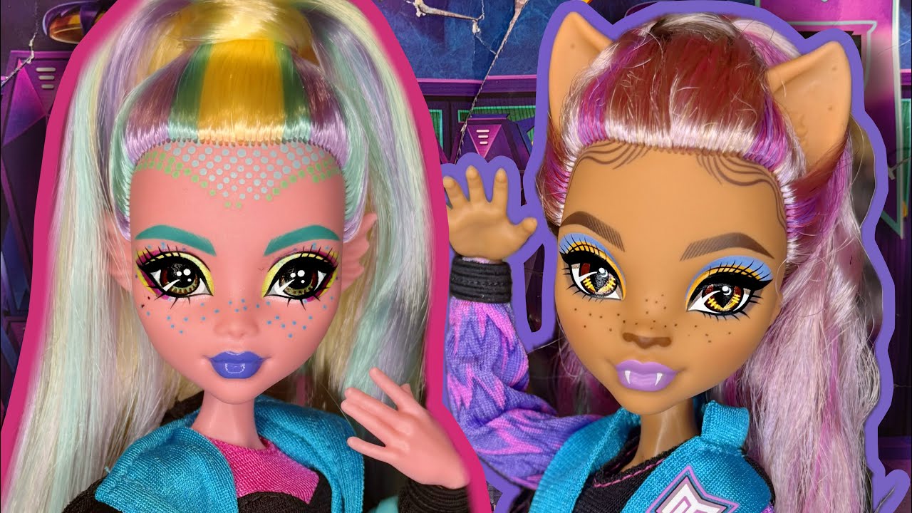 Отменили выпуск кукол Monster High?! Обзор кукол Lagoona Blue и Clawdeen Wolf из серии "Ghoul Act...