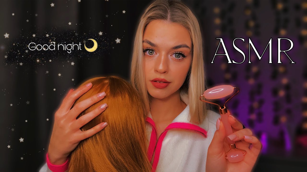 АСМР 😴Давай я сделаю тебе массаж, а ты уснешь? 😴близко к тебе 🤍