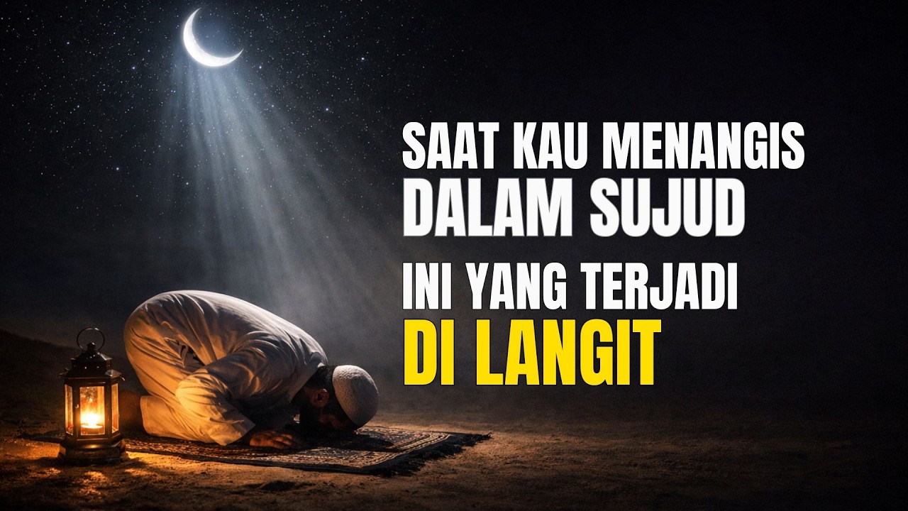 Rahasia Malaikat: Saat Kau Menangis dalam Sujud, Ada yang Terjadi di Langit