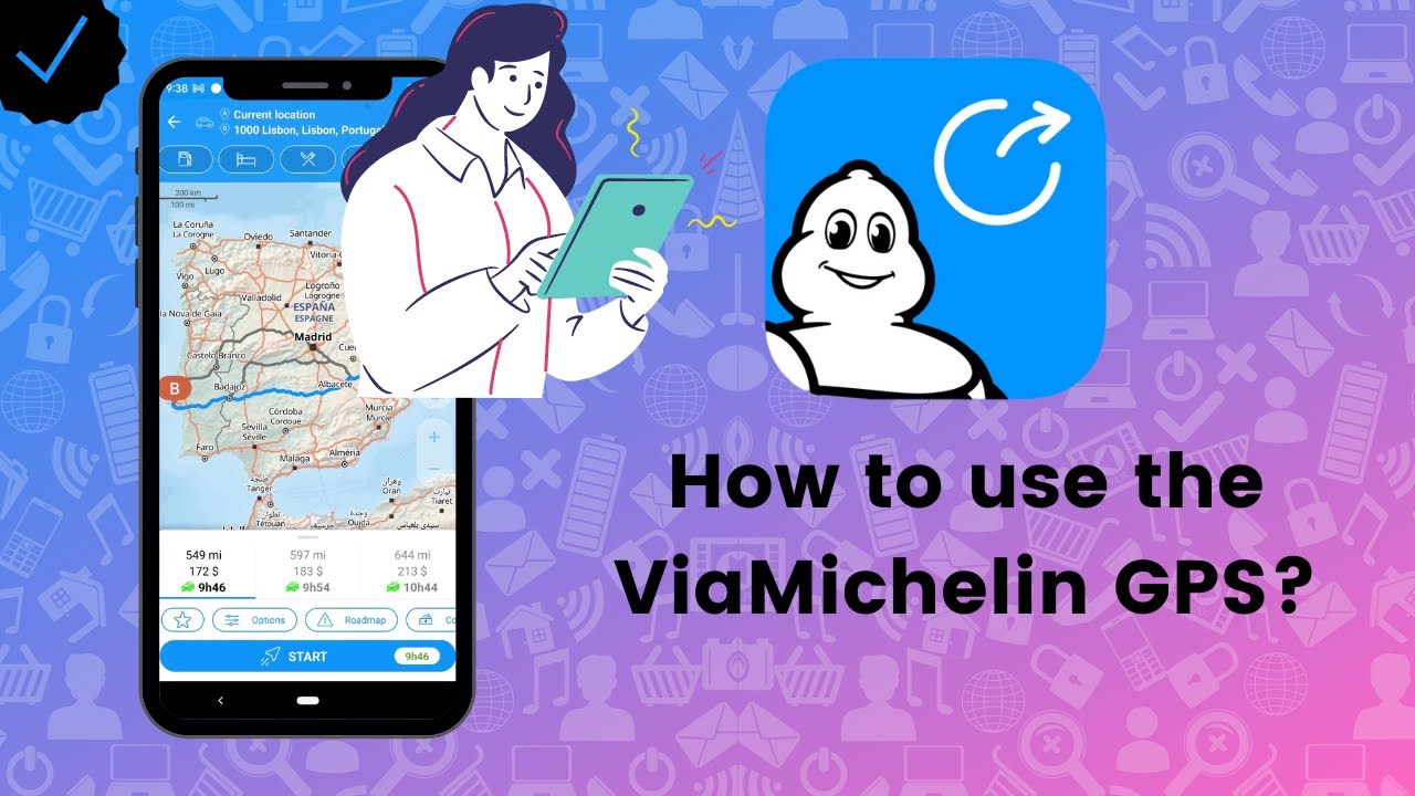 How to use the ViaMichelin GPS?